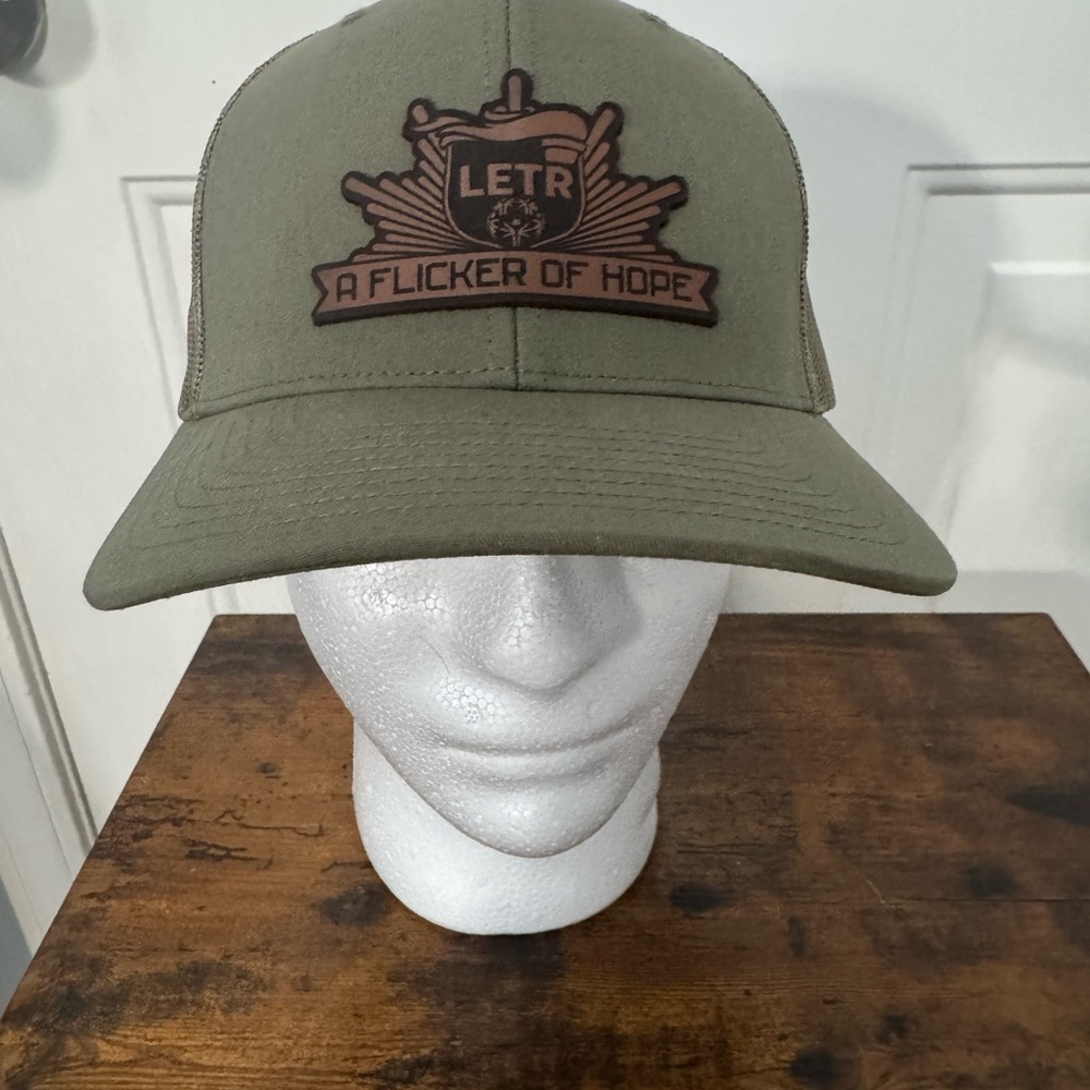 Olive Green Hat - A Flicker of Hope